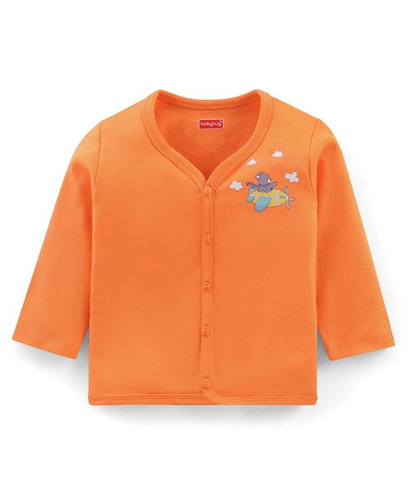 Babyhug 100% Cotton Bear Printed Antibacterial Vest Pack of 5 - Multicolour