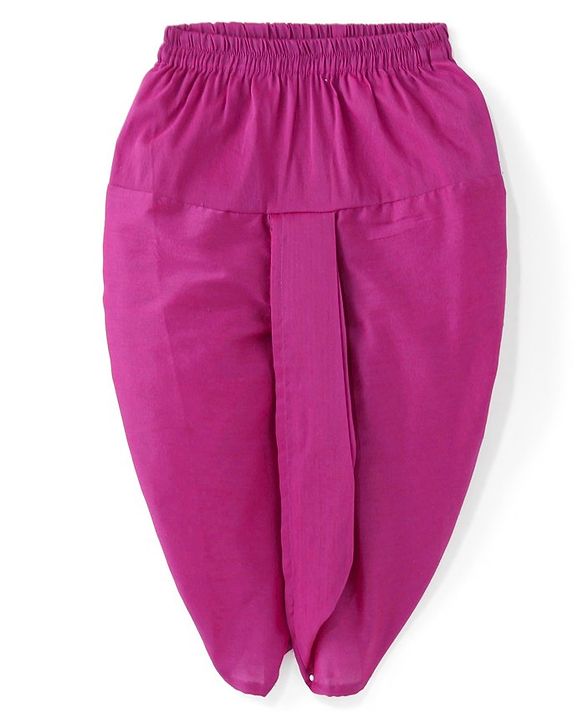 Babyhug Cotton Woven Full Sleeves Floral Printed Kurta & Dhoti Set with Jacket - Purple