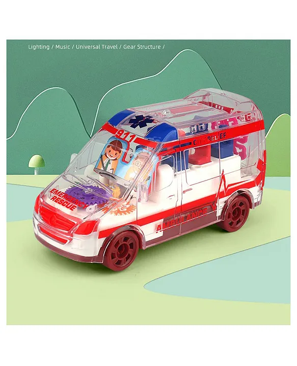 Red sales ambulance toy