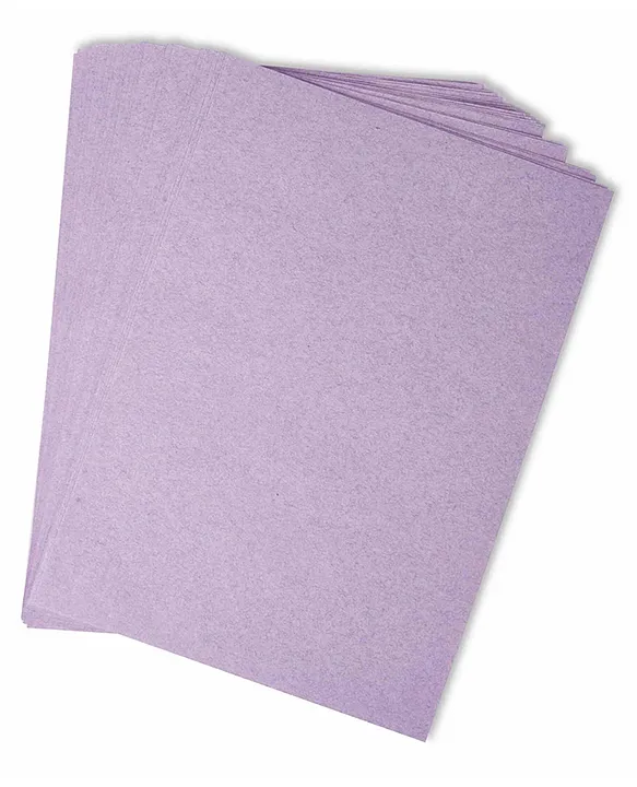 Light Pink Cotton Paper - Eco Friendly Handmade Paper - Pack of 24 - A4