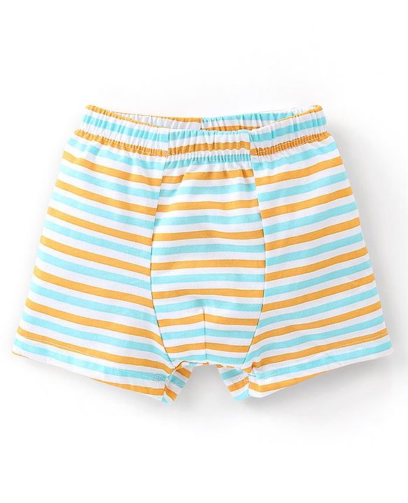 Babyhug 100% Cotton Knit Trunk Caterpillar Print Pack of 3 - Multicolour