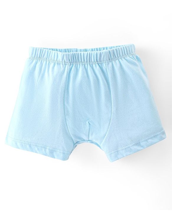 Babyhug 100% Cotton Trunk Dino Print Pack Of 5 - Green Blue & Yellow