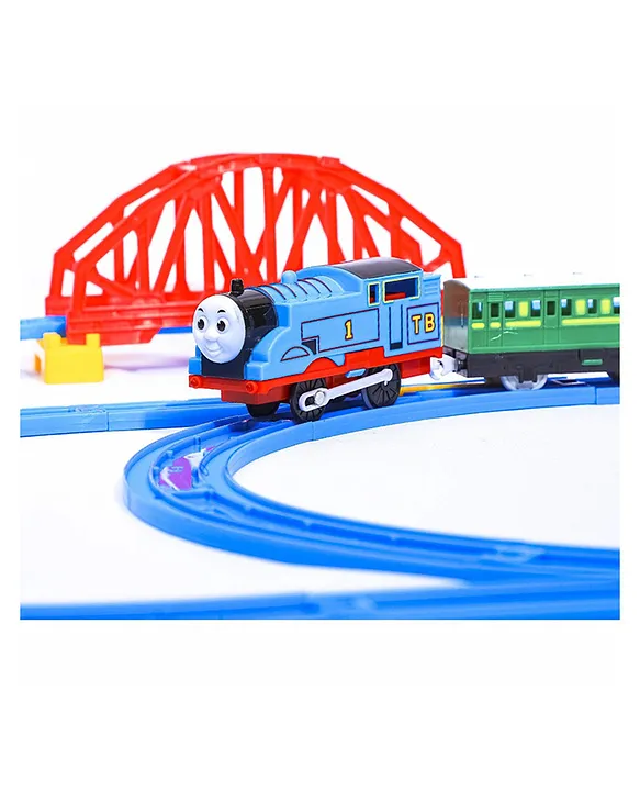 YAMAMA Battery Operated Musical Thomas Train Toy Track Set For - Main Image