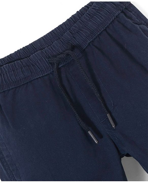 Pine Kids Full Length Elasticated Waist Jogger - Navy Blue