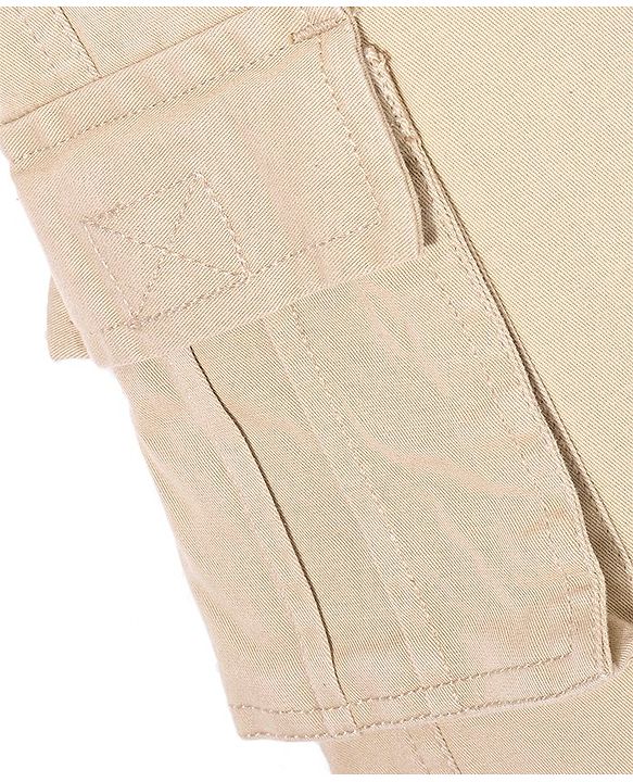 Pine Kids Full Length Elasticated Waist Jogger Fit Trouser- Beige