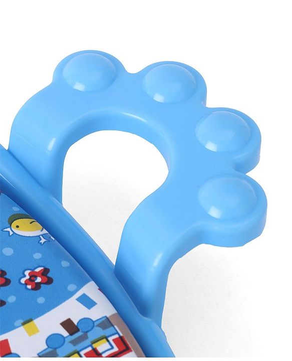 Babyhug Cushioned Potty Seat with Handle & Back Rest - Blue