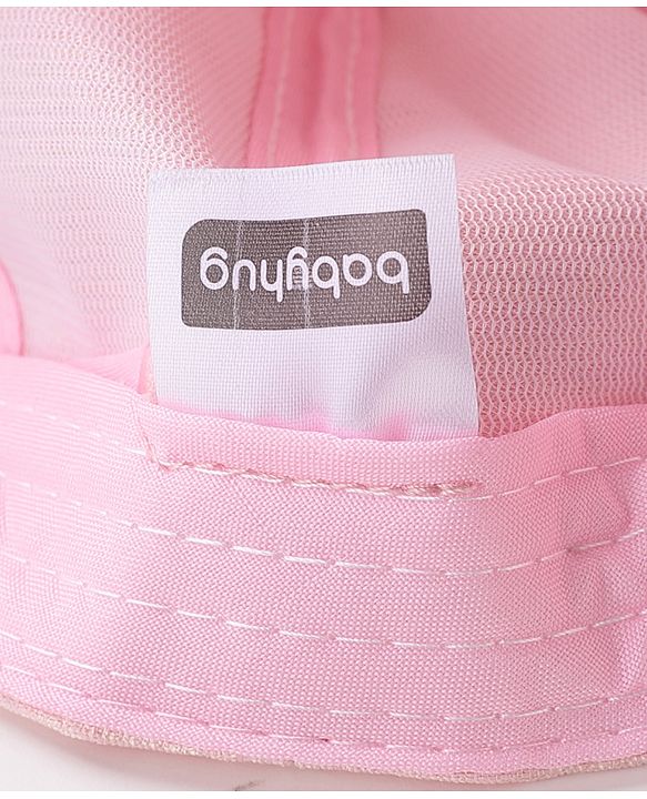 Babyhug Free Size Baseball Cap with Sequin Detailing -  Pink