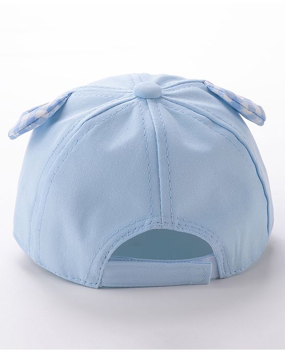 Babyhug Baseball Cap Panda Design Blue - Diameter 16 cm