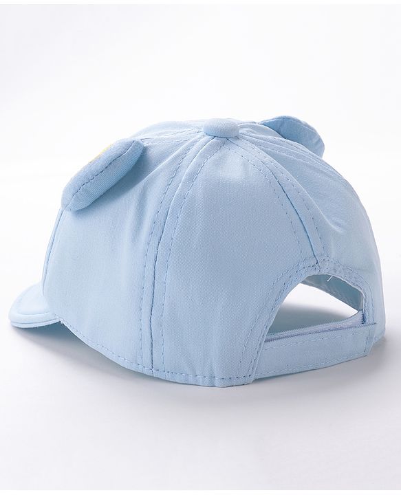 Babyhug Baseball Caps Bear Design Blue - Diameter 16 cm