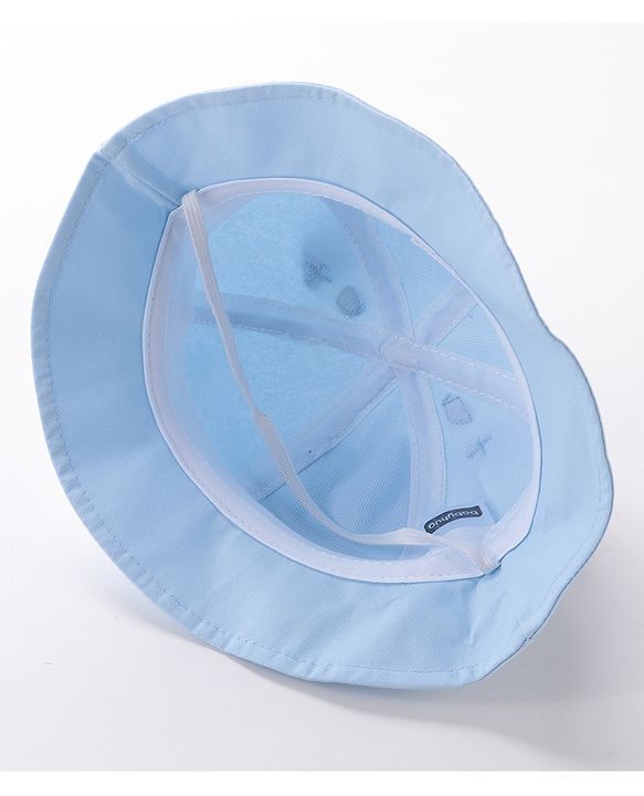 Babyhug Bucket Hat Girrafe Design Blue - Diameter 16 cm