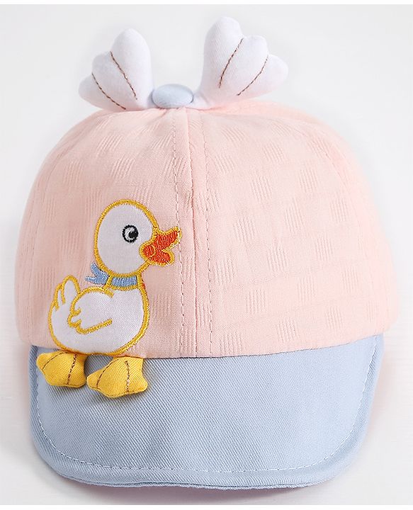 Babyhug Baseball Cap Duck Design -  Pink