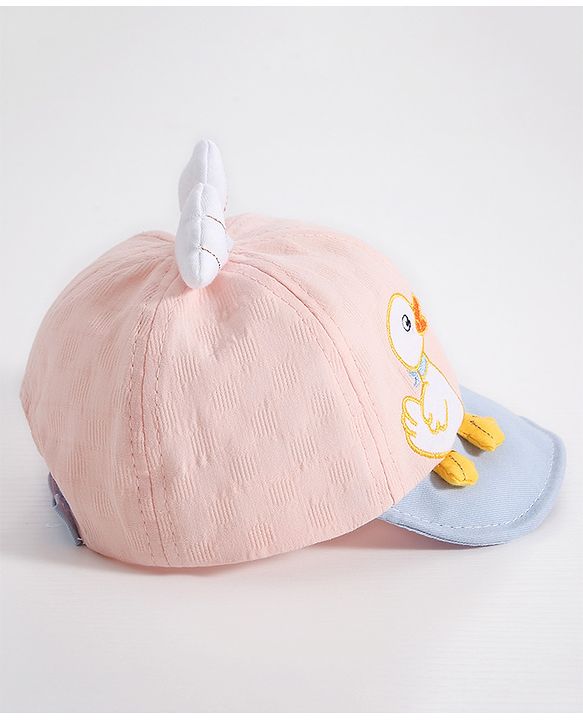 Babyhug Baseball Cap Duck Design -  Pink