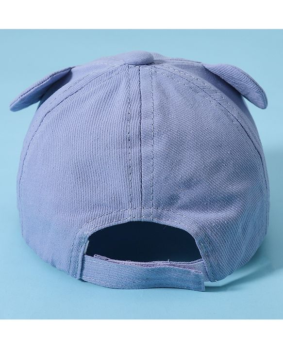 Babyhug Baseball Cap Bear Design Blue - Diameter 16 cm