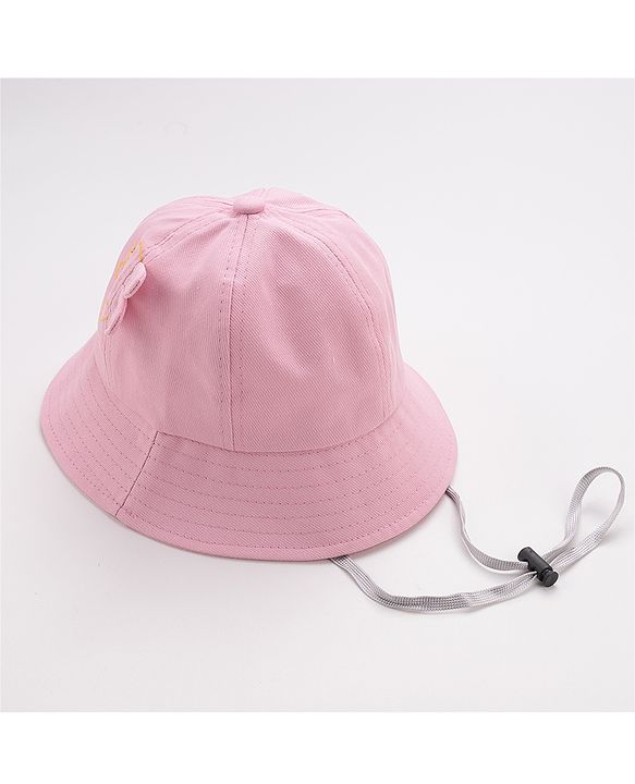 Babyhug Bucket Hat Bunny Design - Pink