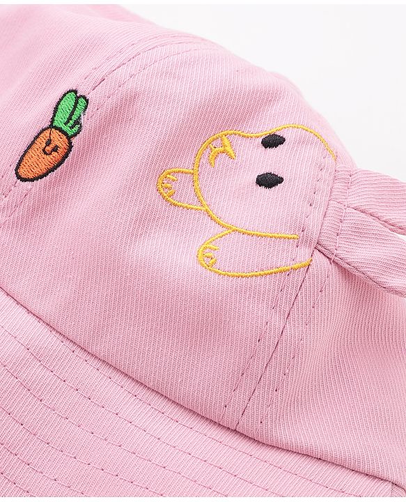 Babyhug Bucket Hat Bunny Design - Pink