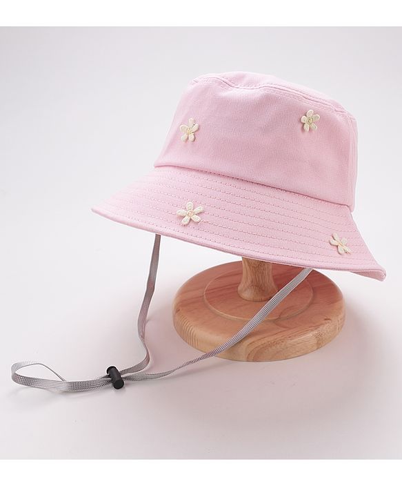 Babyhug Bucket Hat Floral Design - Pink