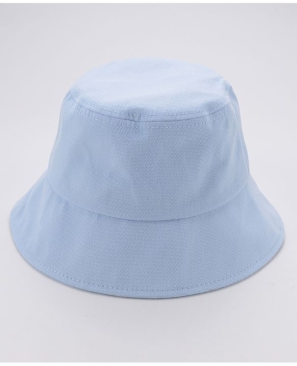 Babyhug Bucket Hat Cow Print Blue - Diameter 18 cm