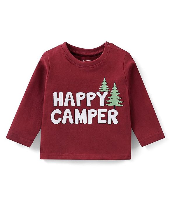 Babyhug Cotton Knit Full Sleeves T-Shirt with Koala Graphics Pack of 5 - Multicolour