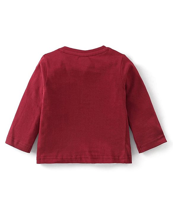 Babyhug Cotton Knit Full Sleeves T-Shirt with Koala Graphics Pack of 5 - Multicolour