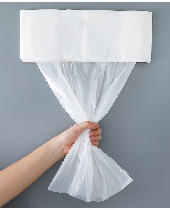 Babyhug Disposable Bags For Diaper Pail- White