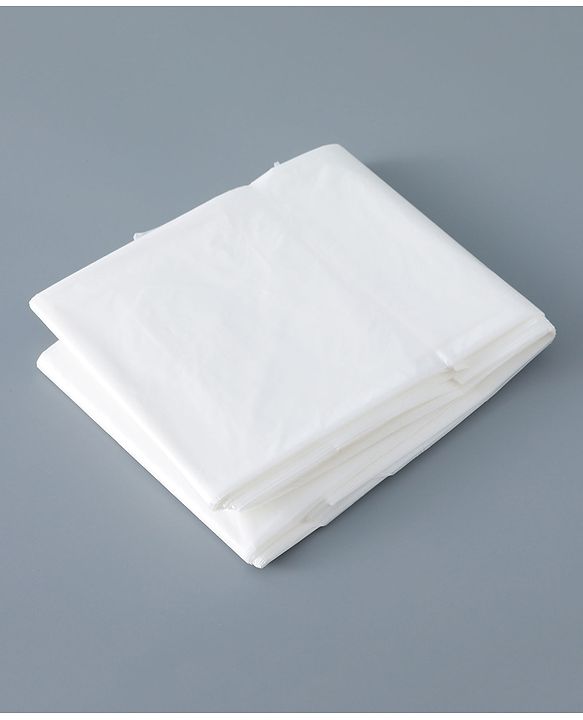 Babyhug Disposable Bags For Diaper Pail- White