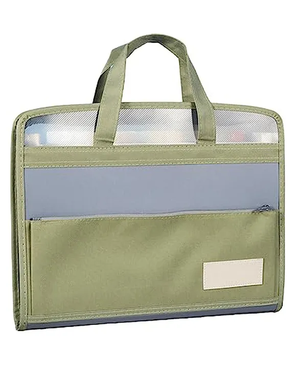 Amazon.com : Rangwell Presents Plastic File Folder F/C Expanding Bag with  Handle (55 Multicolor) : Office Products