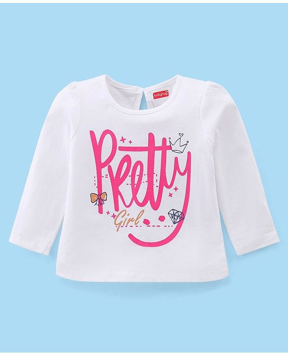 Babyhug Cotton Woven Single Jersey Floral Printed Dungaree and Full Sleeves T-Shirt - Multicolour