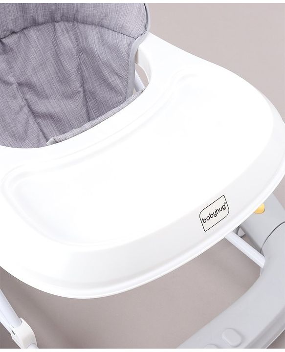 Babyhug 2 In 1 Multifunctional Baby Walker Cum Rocker With 3 Level Height Adjustment & Musical Play Tray -Green