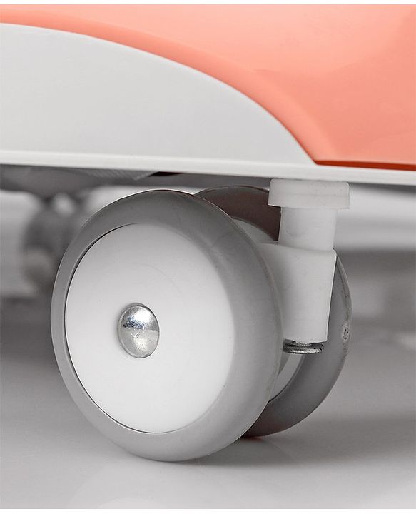 Babyhug Multi-functional Musical Baby Walker- Orange