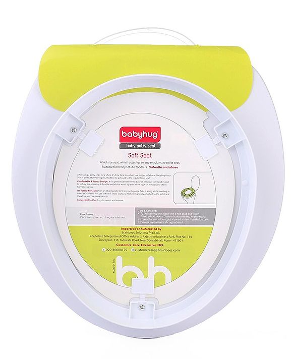 Babyhug Soft Cushioned Baby Potty Seat Dino Print (Color May Vary)
