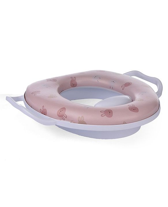 Babyhug Soft Cushioned Baby Potty Seat with Handle (Color May Vary)