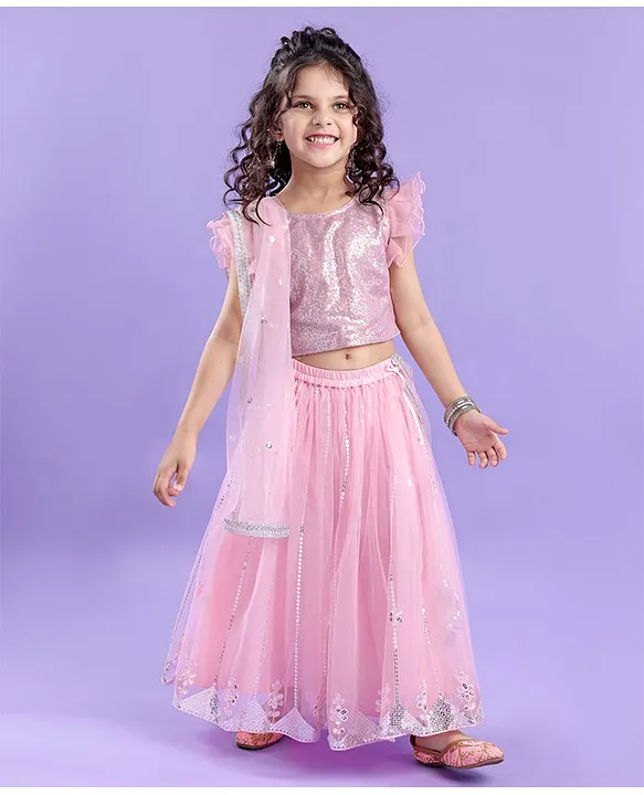 Buy Yellow Ethnic Wear Sets for Girls by Pspeaches Online | Ajio.com