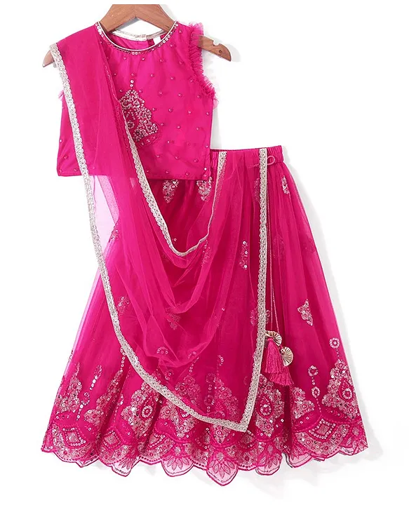 Give Your Little Princess a Ravishing Look with Kids Lehenga Choli(2019):  Check Out Top Lehenga Choli Designs Plus the Add-Ons for Your Little Girl!