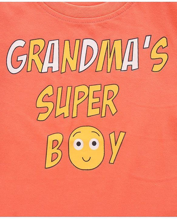 Babyhug 100% Cotton Knit Full Sleeves T-Shirt with Panda Graphics Print - Light Red