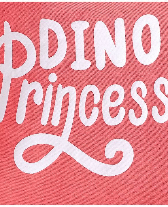 Babyhug Cotton Knit Full Sleeves Text Printed  T-Shirt - Light Pink