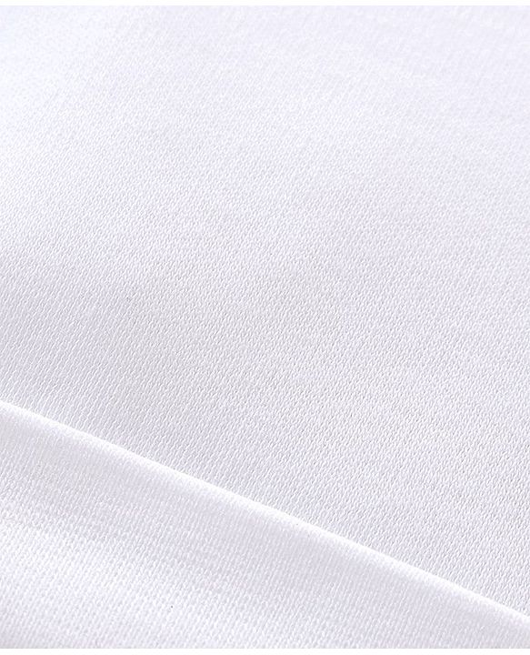 Babyhug 100% Cotton Knit Cap White - Diameter 10.5 cm