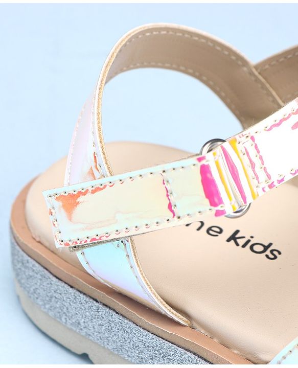 Pine Kids Velcro Closure Sandals - Pink