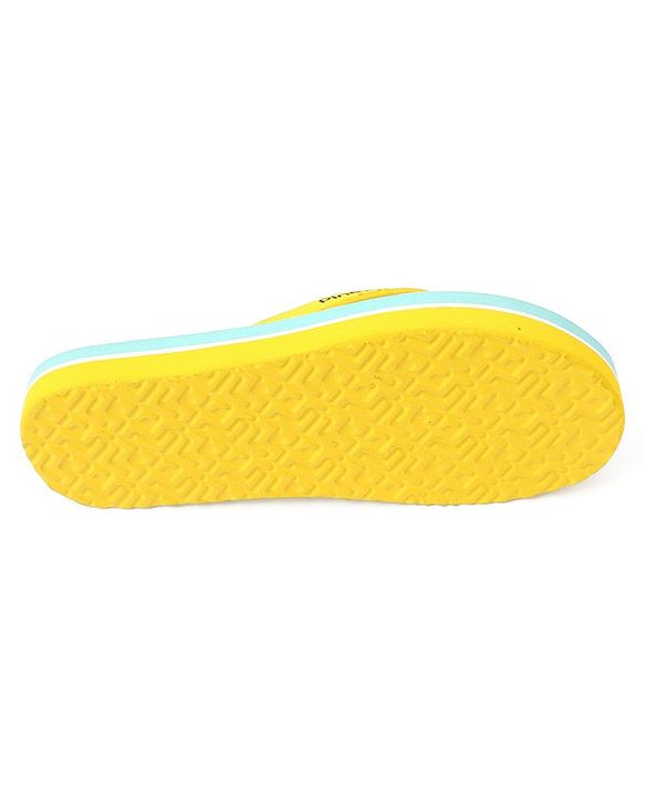 Pine Kids Slip On Flip Flops Heart Print -Pista Green