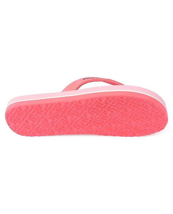 Pine Kids Slip On Flip Flops Strawberry Print - Pink