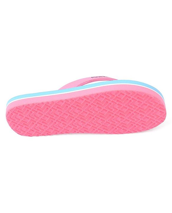 Pine Kids Slip On Flip Flop Floral Print - Pink & Blue
