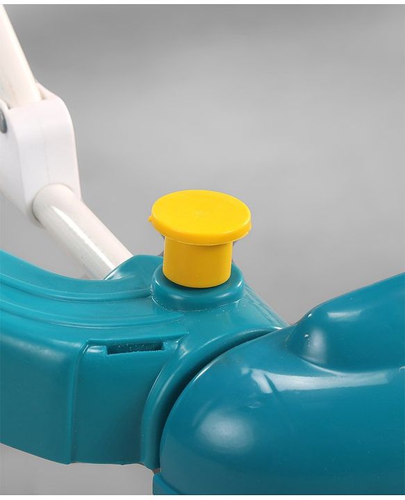 Babyhug Puppy 2 in 1 Walker Cum Rocker with 3 Adjustable Height & Musical Play Tray With Light - Blue