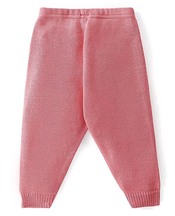 Babyhug Full Sleeves Sweater Set Star Patch - Off White