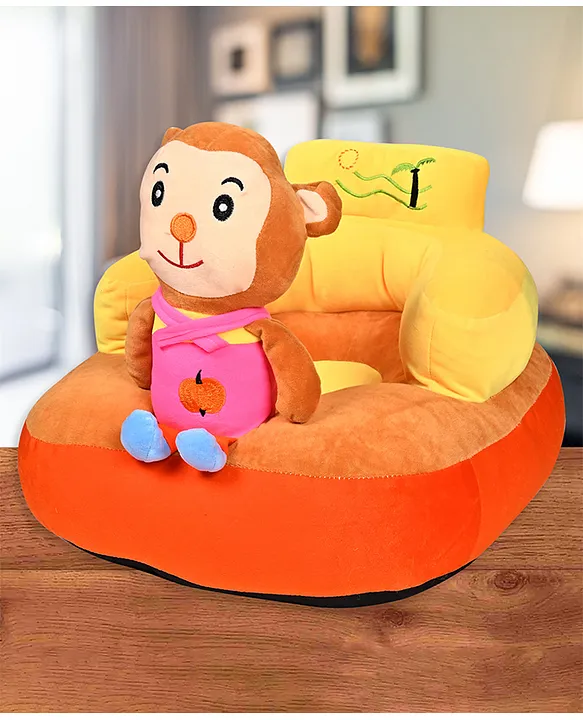 Besties Kids Monkey Shaped Sofa Chair Brown Online in India Buy