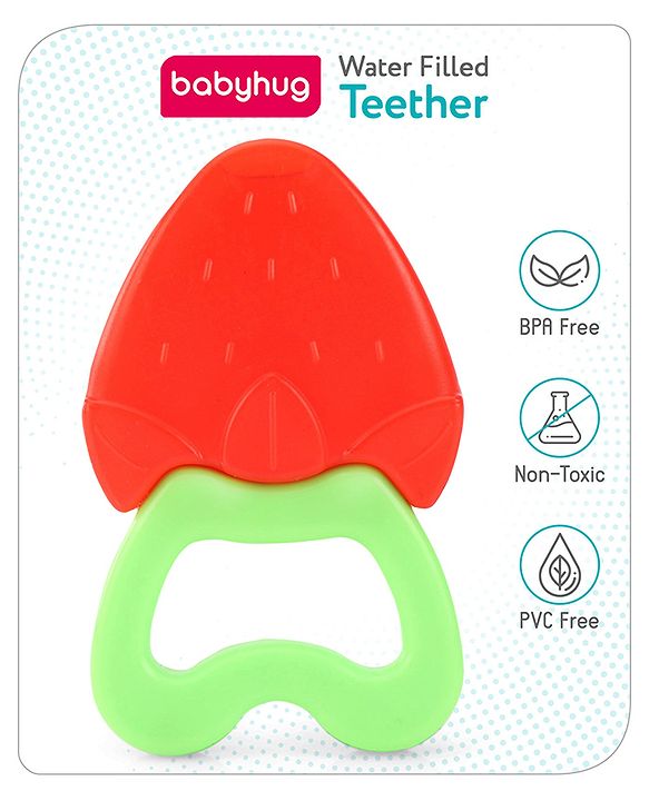 Babyhug Balloon Shaped Water Filled Teether - Multicolour| BPA Free Teething Toy| Soothing Gums| 100% Food Grade | Easy to Clean| Easy to Grasp| PVC Free