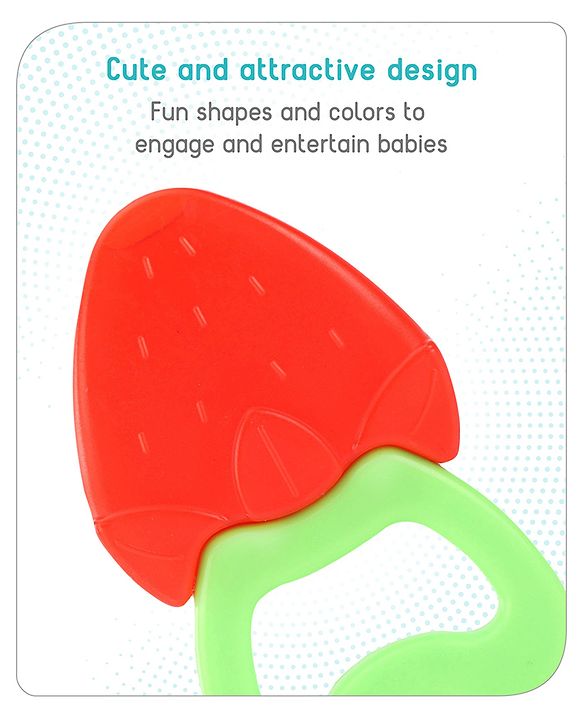 Babyhug Balloon Shaped Water Filled Teether - Multicolour| BPA Free Teething Toy| Soothing Gums| 100% Food Grade | Easy to Clean| Easy to Grasp| PVC Free