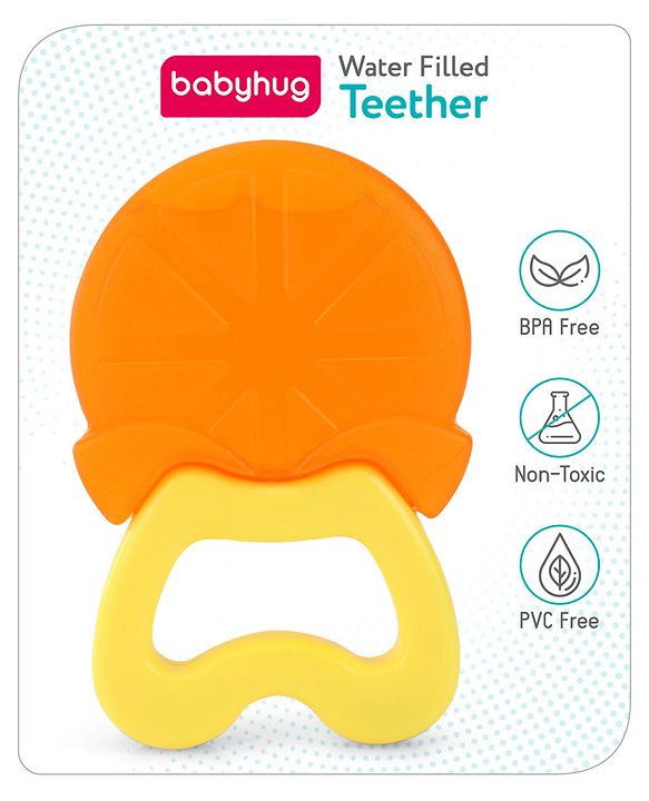 Babyhug Balloon Shaped Water Filled Teether - Multicolour| BPA Free Teething Toy| Soothing Gums| 100% Food Grade | Easy to Clean| Easy to Grasp| PVC Free