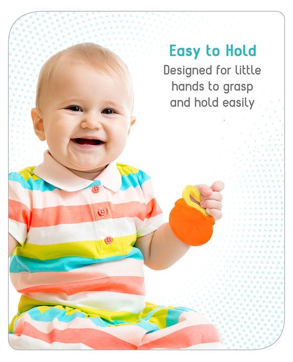 Babyhug Balloon Shaped Water Filled Teether - Multicolour| BPA Free Teething Toy| Soothing Gums| 100% Food Grade | Easy to Clean| Easy to Grasp| PVC Free