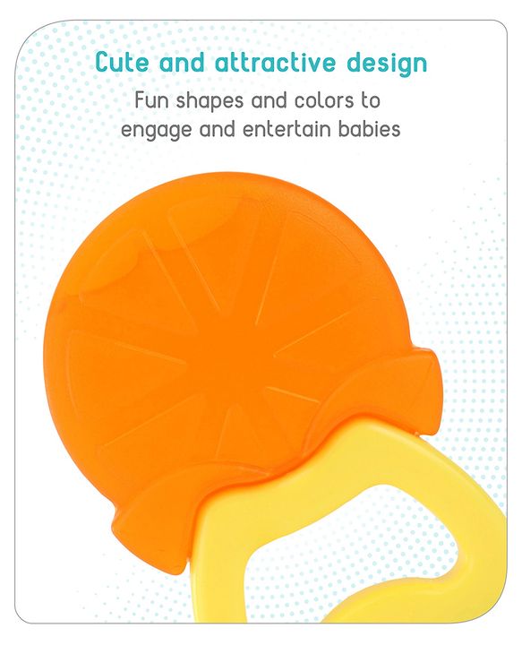 Babyhug Balloon Shaped Water Filled Teether - Multicolour| BPA Free Teething Toy| Soothing Gums| 100% Food Grade | Easy to Clean| Easy to Grasp| PVC Free