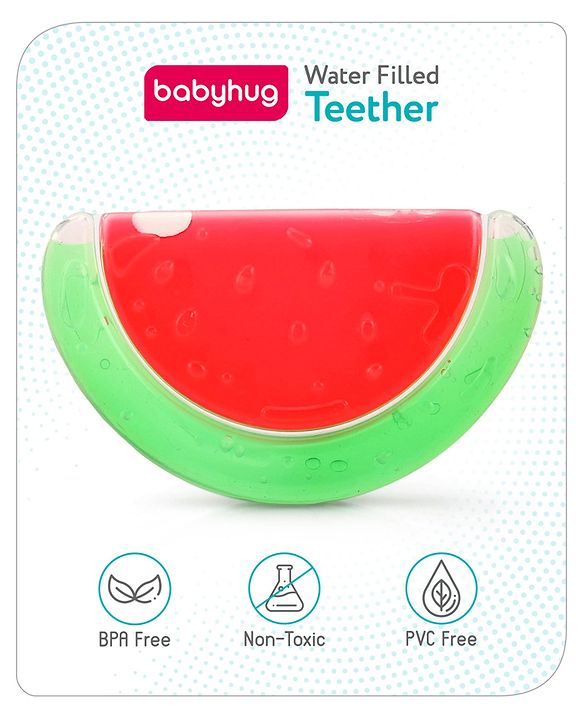 Babyhug Balloon Shaped Water Filled Teether - Multicolour| BPA Free Teething Toy| Soothing Gums| 100% Food Grade | Easy to Clean| Easy to Grasp| PVC Free