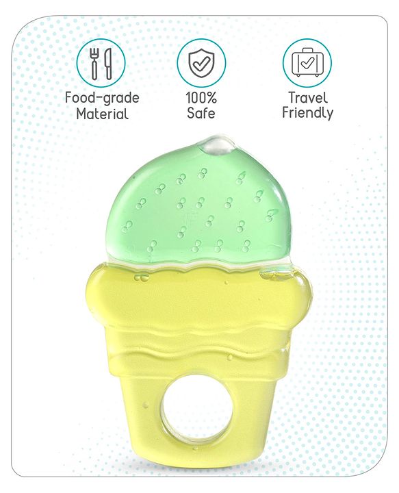 Babyhug Balloon Shaped Water Filled Teether - Multicolour| BPA Free Teething Toy| Soothing Gums| 100% Food Grade | Easy to Clean| Easy to Grasp| PVC Free